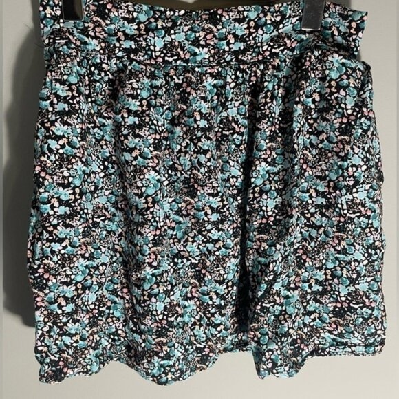Garage Medium Skirt Floral Spring Flowy Feminine Girl Romantic Preppy Summer Y2K - Picture 1 of 6